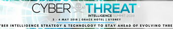 Cyber Threat Intelligence Summit, 2 – 4 May 2018