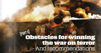 Some obstacles to winning the war on terror and some recommendations for action