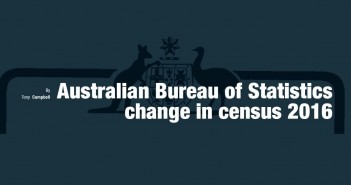 Australian Bureau of Statistics change in census 2016