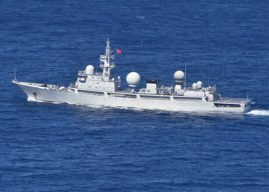 Chinese Naval Vessel Found Operating off Australian Coast
