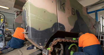 First Armoured Personnel Carriers Depart for Ukraine