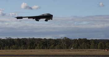B-2 Spirit Aircraft Arrives at RAAF Base Amberley