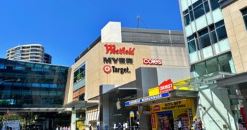 Exteriors of Bondi Junction Westfield for a story about the recent stabbings and the establishment of Strike Force Mcauley.