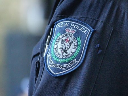 NSW Police emblem for Church Stabbing